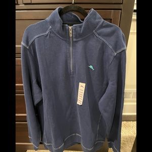 Tommy Bahama Nassau Half Zip 343 Maritime Sweater